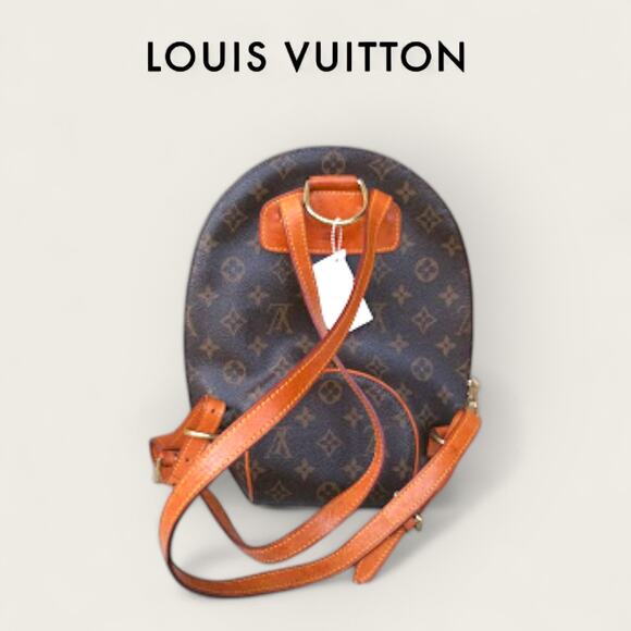 EUC Louis Vuitton Monogram Ellipse Sac a Dos Backpack Brown Vintage LV - Picture 2 of 12